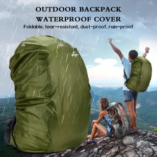 COD Backpack rain cover 35L-80L waterproof and dustproof Suitable for mountaineering camping