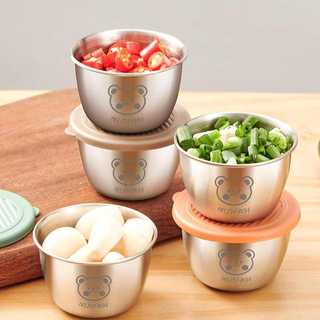 80ml stainless steel 304 dipping sauce bowl dust cover lid condiments suitable for kitchen