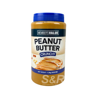 Member's Value Crunchy Peanut Butter 1.3kg