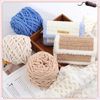 100g Crochet Thick Soft Chunky Chenille Fancy Blanket Yarn Ball DIY Scarf Towel Hand Knitting