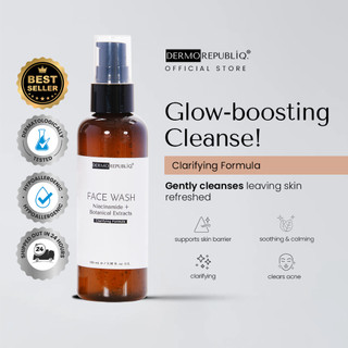 Dermorepubliq Clarifying Gentle Face Wash Niacinamide + Botanical Extracts
