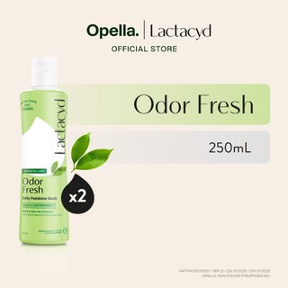 Lactacyd Odor Fresh Feminine Wash Cleanser Long-Lasting 24 hours Protection 250mL x2