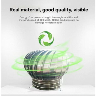 【COD】Unpowered Ventilator 110mm-800mm Cyclone Type, Suitable for Residential and Industrial Exhaust