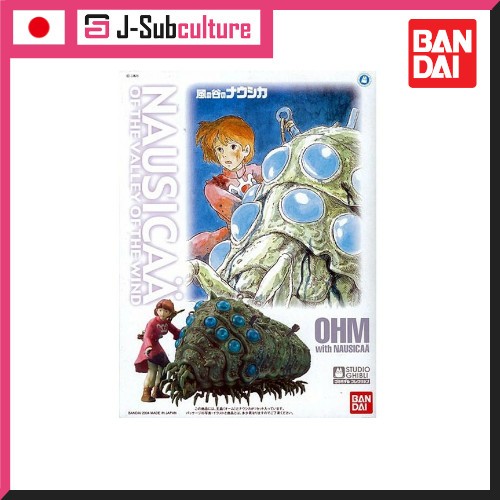 BANDAI SPIRITS Nausicaa Ghibli 1/20 Scale Plastic Model Kit Ohm with Nausicaa [Direct From Japan]