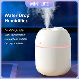 USB powered humidifier/with LED light and aromatherapy function/air humidifier