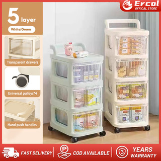 5 Layer Drawer storage rack Trolley Organizer For Living,bedroom kitchen Organizer Storage Rack