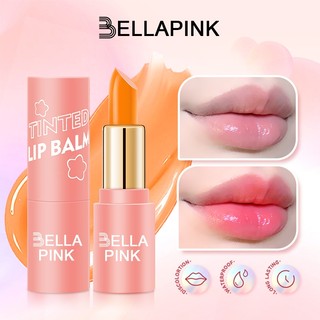 BELLAPINK Tinted Lip Balm Discoloration Long Lasting Moisturizing Waterproof Lock Color