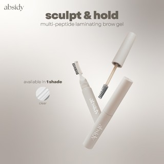 Absidy Sculpt & Hold Multi-Peptide Laminating 3in1 Brow Gel Clear