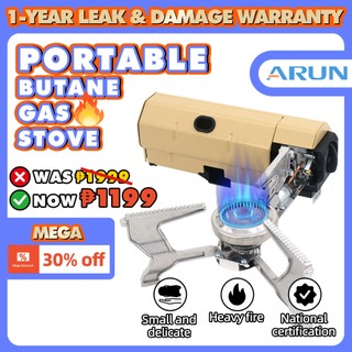 Portable Butane Gas Stove Folding Camping Cassette Outdoor Windproof Picnic Burner