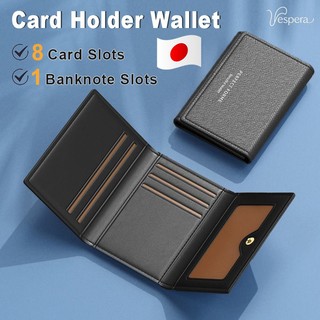 Wallet organizer money for men leather with coin purse card holder credit card bag portable