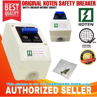 （Fast Delivery）Koten Circuit Breakers Plug-In 15/20/30/40/60AMP