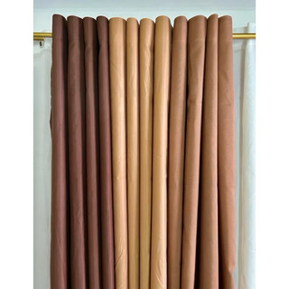 6ft Ring Curtain Plain Us Katrina Fabric Sold per piece| RING CURTAIN MAKAPAL SEMI BLACKOUT