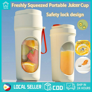【Free Gift】Portable Electric Juicer Electric Fruit Blender Milkshake Multifunctional Juicer