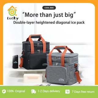 Insulation Bag Outdoor Picnic Durable Bag Double Layer Thick Bag Portable Lunch Box Container Bag