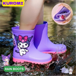 COD Children's cartoon anti slip soft soled rain boots kindergarten children's rain boots