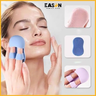 Face Cleanser Brushes Mini Finger Massage Brushes Silicone Flexible Reusable Nose Cleaner Brush