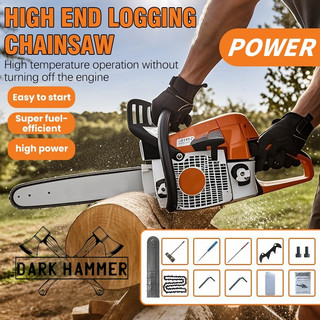 20 / 24 / 36 inches Original Portable Gasoline Chainsaw Original Steel Mini Power Saw Power Tool