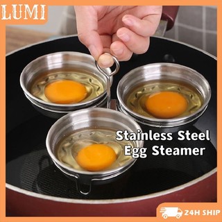 304 Stainless Steel Egg Steamer Household Egg Steamer Model Round Boiled Egg Kitchen Utensils