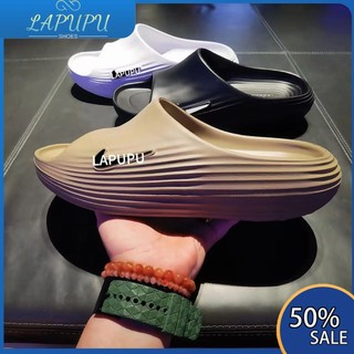 New thick-soled height-enhancing sandals with soft soles non-slip outdoor sports slippers for men