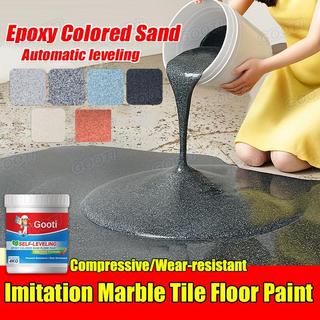 GOOTI Epoxy Color Sand Self-Leveling –Marble Look Anti-Slip Waterproof Wear-resistant For Floor Wall