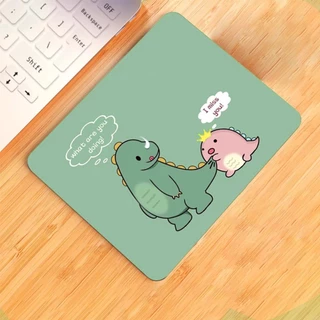 แผ่นรองเมาส์ลายสัตว์น่ารัก Mouse Pad ฐานยางกันลื่น ขอบล็อค พื้นผิวเรียบเป็นพิเศษสำหรับพีซี