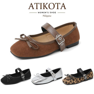 ATIKOTA Women Flat Shoes - Retro Style & Casual & Comfortable