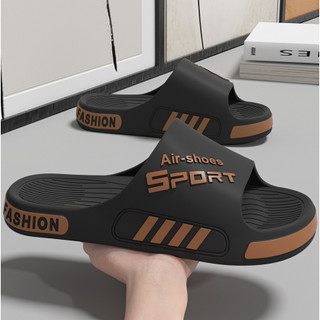 New Arrival Men's Thick Soled Anti-Skid and Wear-Resistant Slippers Home Use Flip Flops(add size)