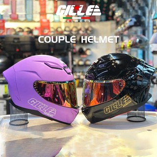 B1T1 COUPLE HELMET GILLE KERENA FF007 Full Face Helmet For Motorcycle Revo lens Free Clear Visor