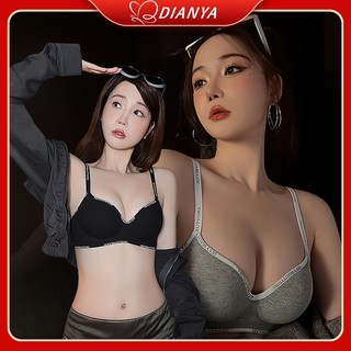 3CM Thick Cup Pure Cotton Push Up Bra for Women - Lingerie - Womenswear