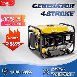 REAIM Generator Portable Heavy Duty Gasoline for Home Silent 4-stroke
