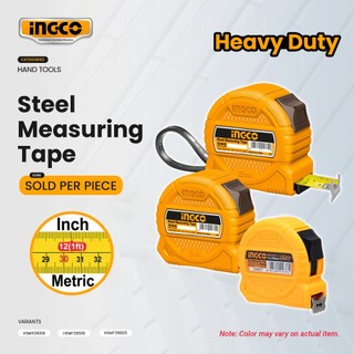 Ingco Steel Measuring Tape Measure With Metric And Inch HSMT39519 | HSMT39316 | HSMT39825 SS IHT