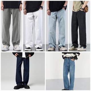 New 10 Color Men's Pants Maong Jeans Straight High Quality No Elasticity