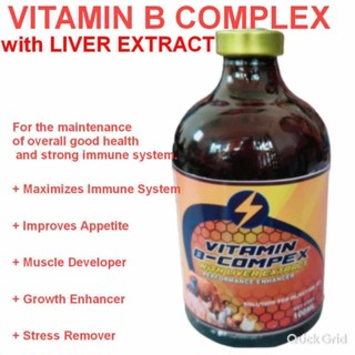 VITAMIN  B - COMPLEX W/ LIVER EXTRACT ( free 1ml /cc Syringe.
