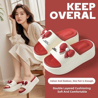 【SIZE 36-41】Thick Soled Slippers For Women Slip Resistant Soft And Comfortable Tsinelas