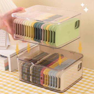 Dustproof Multi-Purpose Storage Box With Cover Cosmetics Facial Mask Mobile Phone Desktop StorageBox