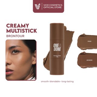VICE CO. One & Done Brontour Stick - Face Makeup, Long Lasting, Satin Finish