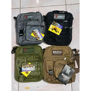 sling bag 2pouch red journey and worldpack