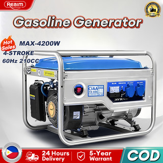 REAIM Generator Gasoline Portable Ultra Quiet High Quality Small Generator For Home/Outdoor 4200W