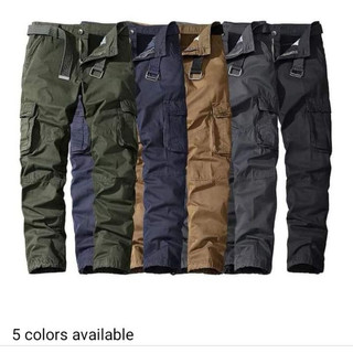 Pants cargo 6 pocket cargo pants for men good quality
