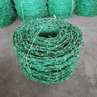 200/100 Meters Iron Barbed Wire Roll Fence Barbed Wire Anti-climb Protect Fence Galvanized Anti-rust
