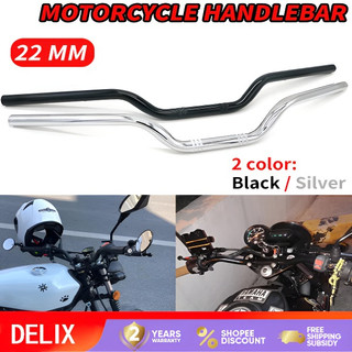 22MM Motorcycle Handlebar Universal Stainless Steel/ Aluminium Alloy 7/8" Bars for Motorbike Classic
