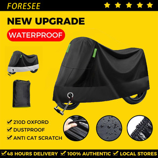 FORESEE Motorcycle Cover Waterproof  Universal All Season Motor Cover Waterproof