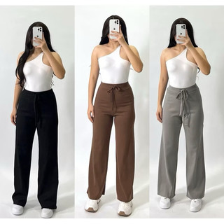 ANDI Harper Pants High Waist Trouser Basic Garterized