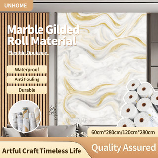 Marble Wallpaper Design Wall Decor Self Adhesive 120 *280cm*2.5mm Waterproof for Living Room