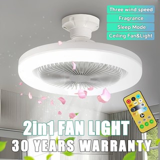 【Lifetime Warranty】Ceiling Fan with Light Ceiling Fan Light LED Lamp Fragrance Remote Fan Light