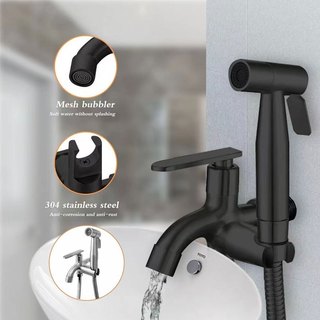 SUS304 Bidet Set Heavy Duty Bidet Spray Set For Bathroom bidet and hose set