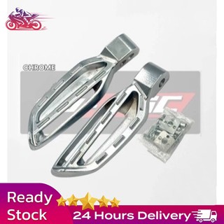 Honda Stylo Chrome Foot Steps Universal Footrest for All Motorcycle