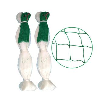 Garden Plant Climbing Net cucumber vegetables trellis net White Nylon Support Mesh 8ft x 100m x 6 in
