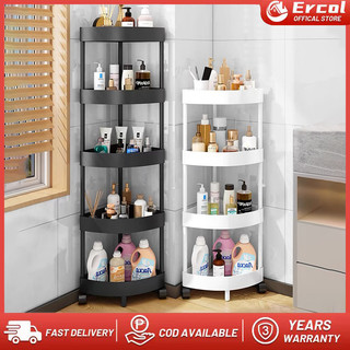 Bathroom organizer Rack Bathroom Corner shelf With Wheel Bathroom toiletries organizer Bathroom rack