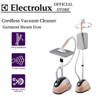 Electrolux Double Rod Steam Iron Clothes Hanging Handheld Electric Iron with Adjustable Angle Plate
